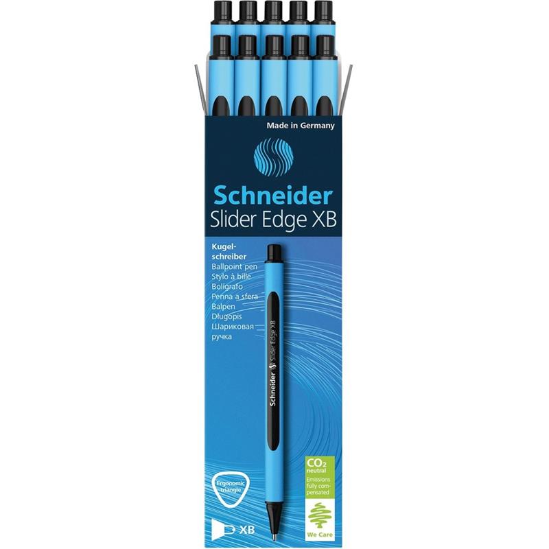Image BALLPOINT PEN SLI. EDGE XB BK (10)