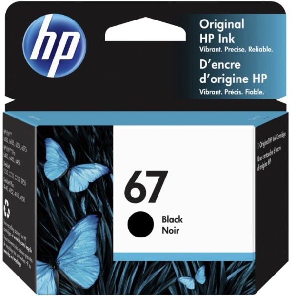 Image HP 67 I-JET CART.BK