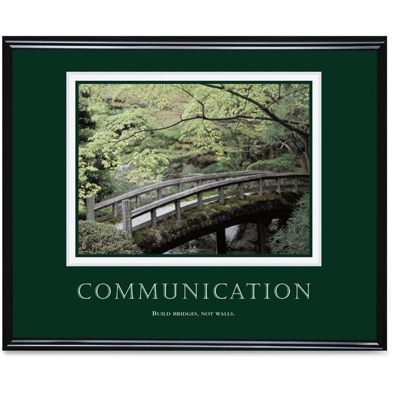 Image PRINT FRAMED 30x24*COMUNICATE