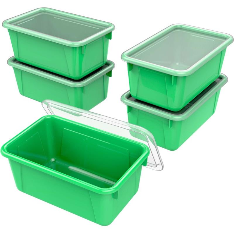Image Small Cubby Bin with Cover