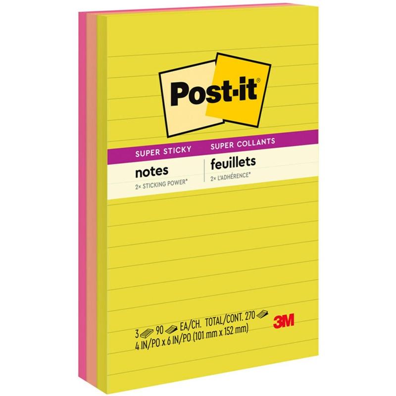Image POST-IT SS 4X6 LIG.SUMMER JOY (3)