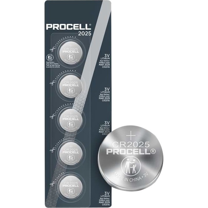 Image PROCELL LITHIUM 3V 2025 BAT. @5