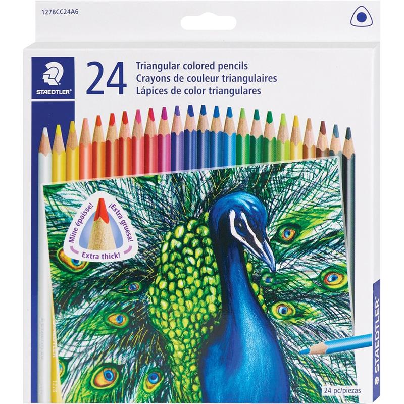 Image COLOR CRAYON TRIANG.3mm @24