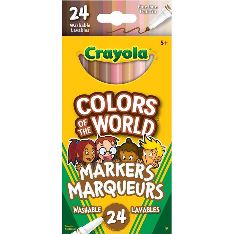 Image MARKER FINE CRAYOLA ASS. @24