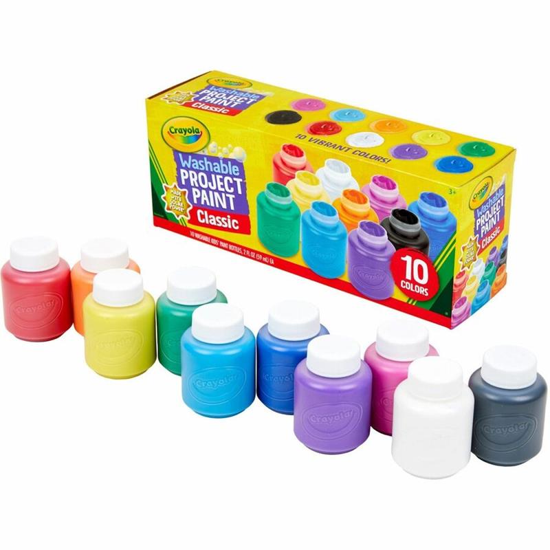 Image WASHABLE PAINT CRAYOLA ASS. @10