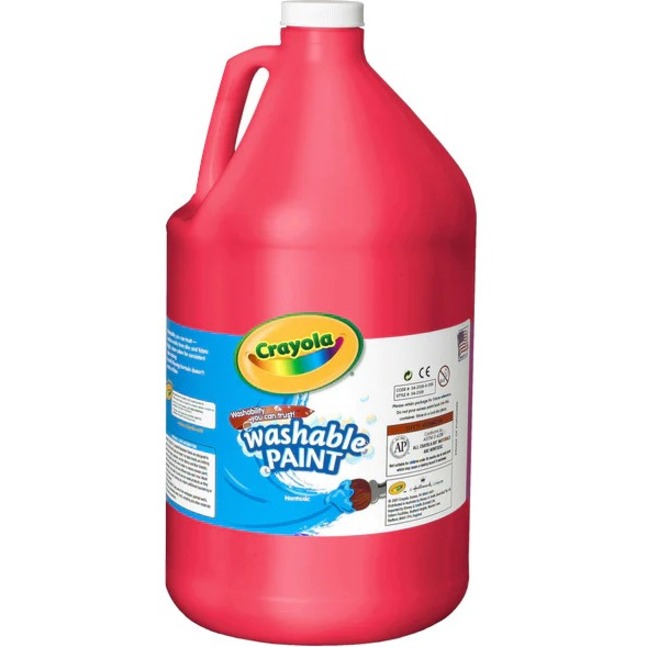 Image WASHABLE PAINT3.79L RED