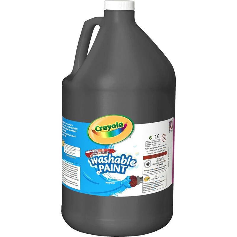 Image WASHABLE PAINT3.79L BLACK