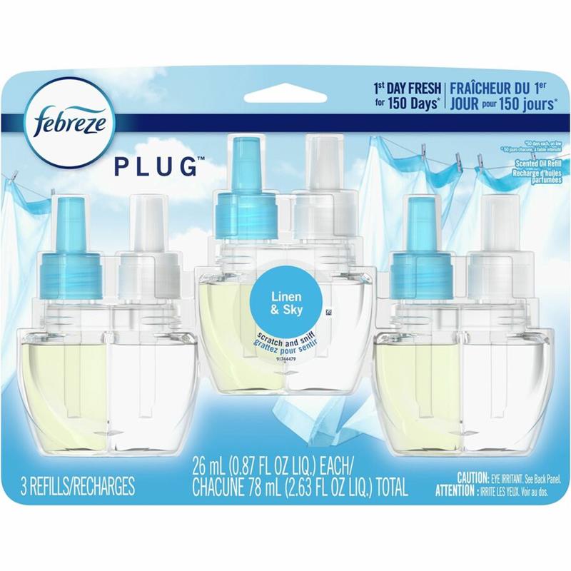 Image REFILL FEBREZE PLUG LINEN SKY
