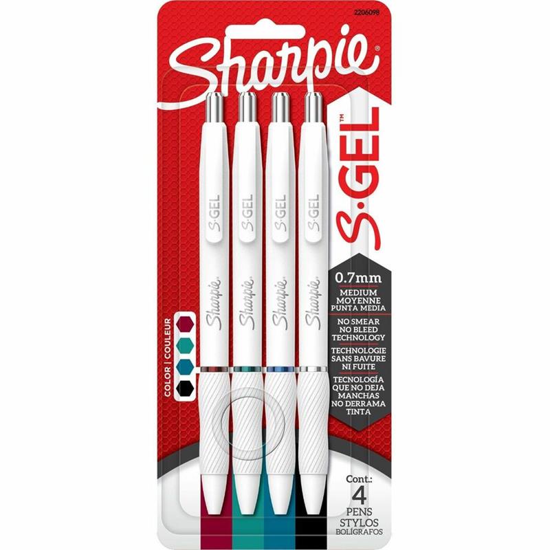 Image S-GEL RET 0.7mm WHITE(ASS INK) @4