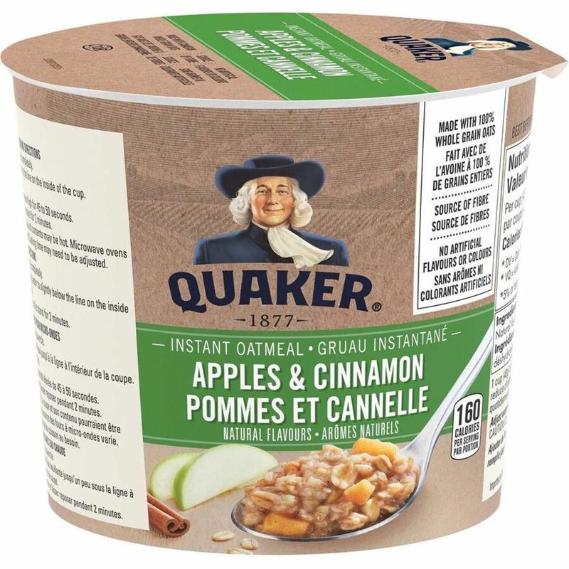 Image QUAK.CUP OATMl.APPLE&CIN 43GR @12