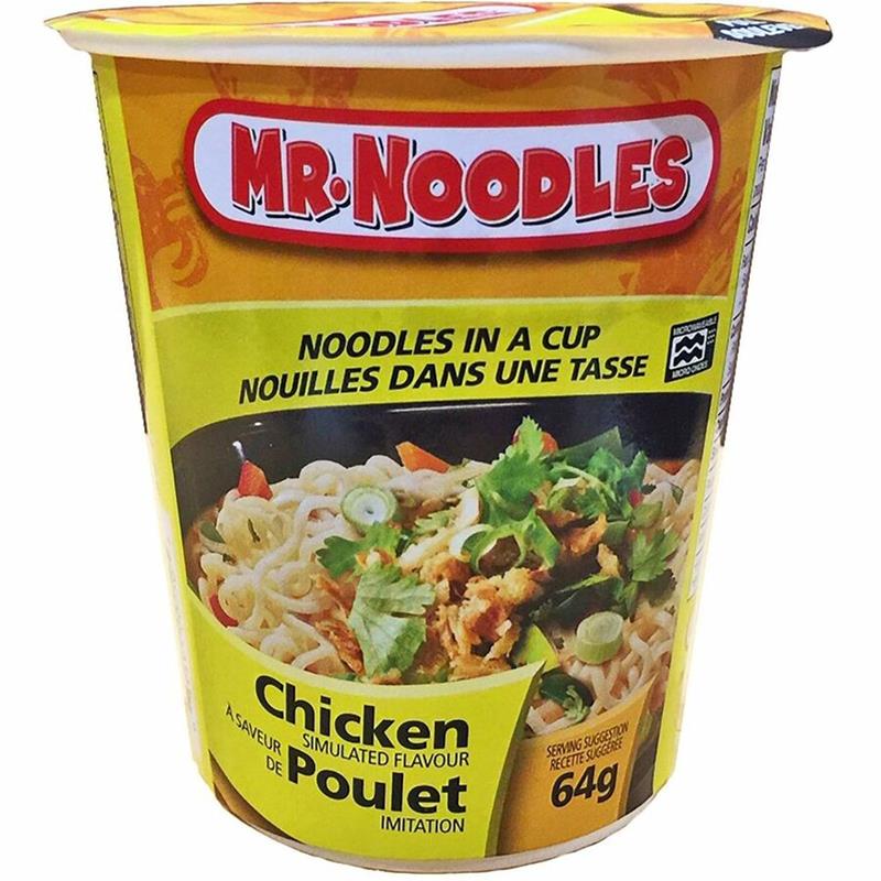 Image MR NOODLE CUP CHICKEN 64G @12