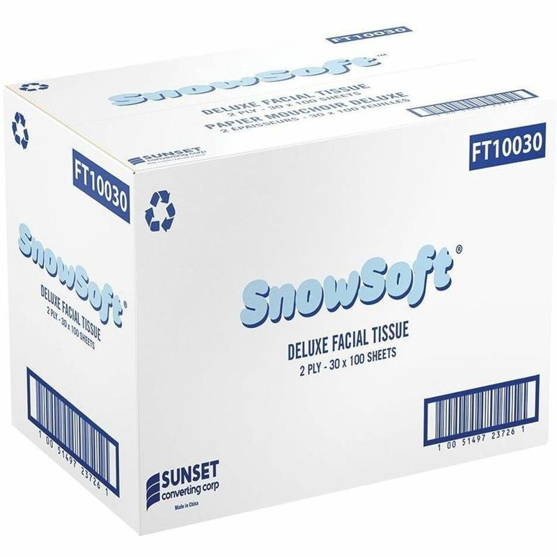 Image FACIAL TISSUES 2PLY /CASE* @30