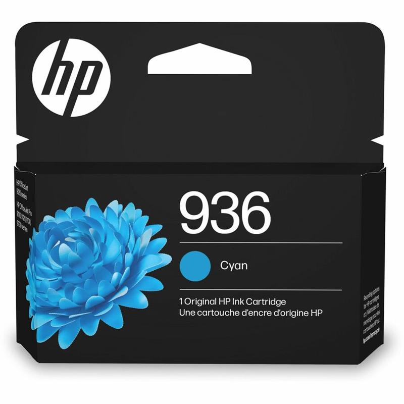 Image HP 936 I-JET.CART.CYAN