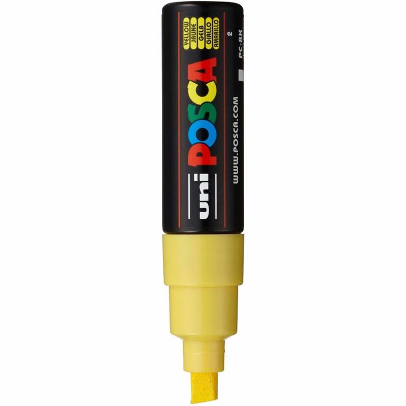 Image MARKER PAINT LARGE TIP YELLOW @6